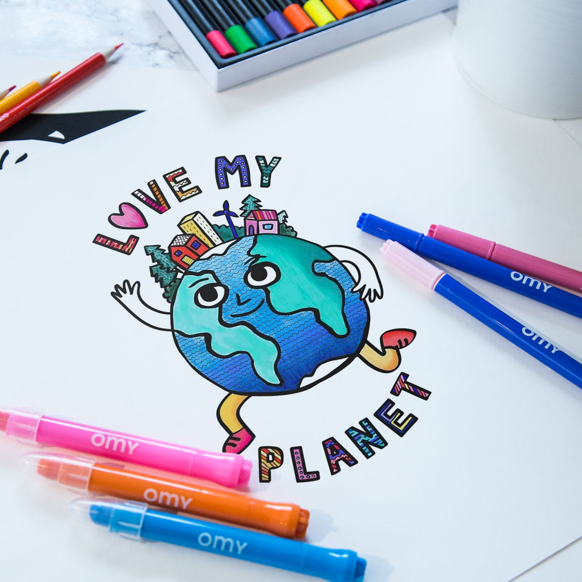 LOVE MY PLANET - POSTER