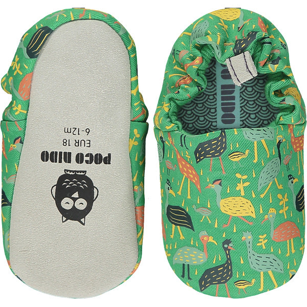 Big Birds Green Mini Shoes - Yelloona Store - caps