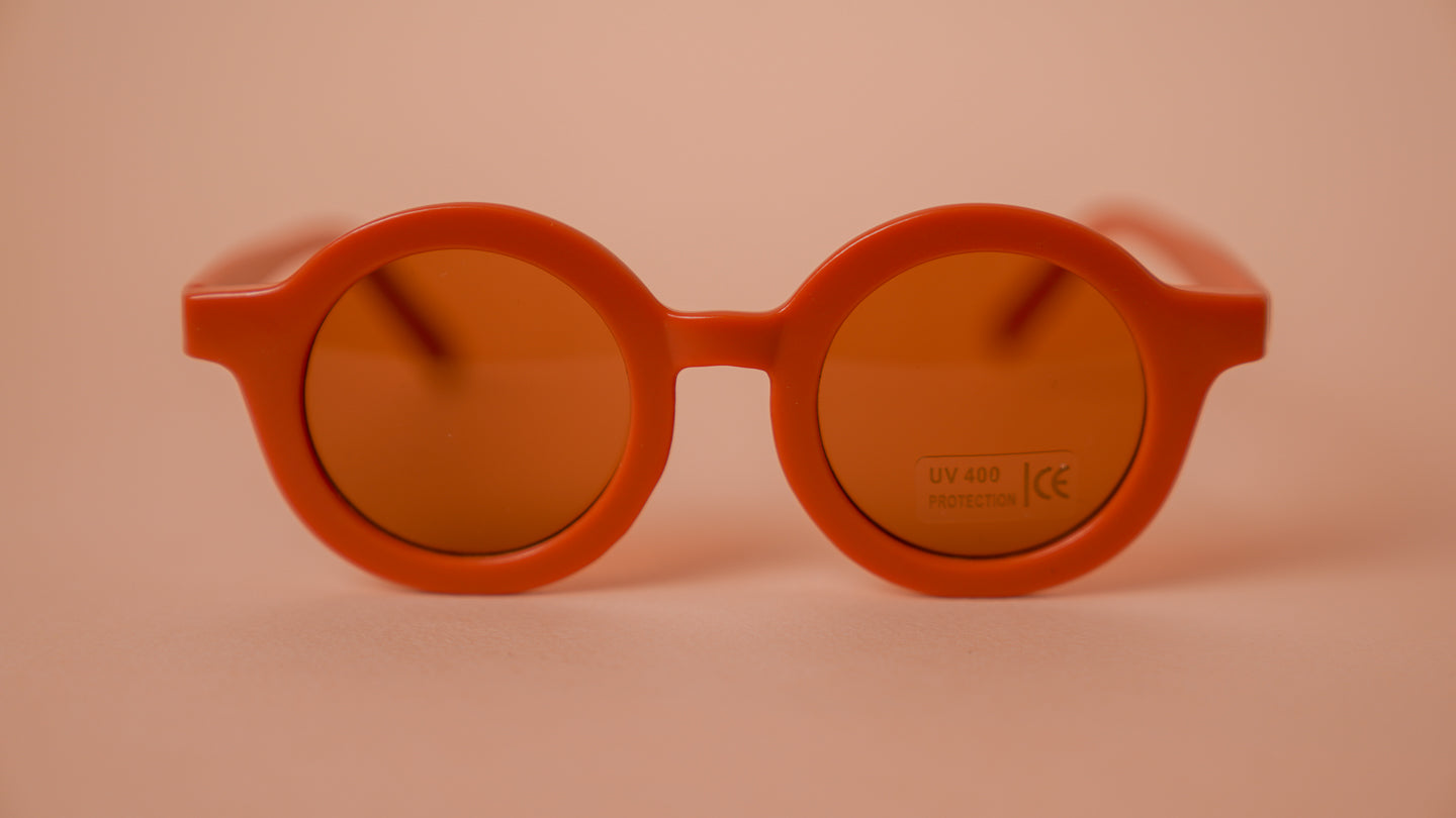 Original Round Sunglasses - Rust