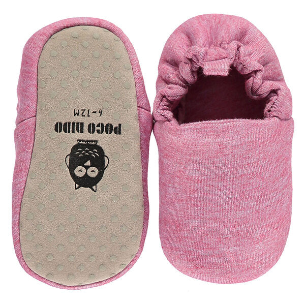 Pink Cotton Jersey Mini Shoes - Yelloona Store - caps