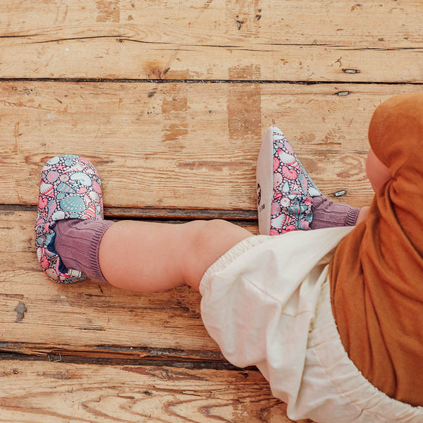 Seashells Navy Mini Shoes - Yelloona Store - caps