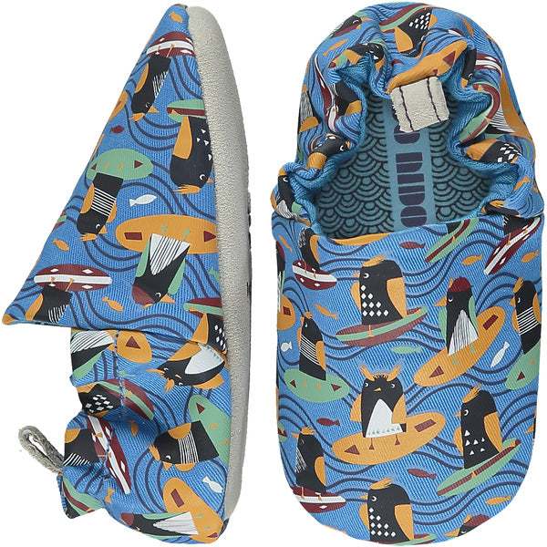 Surfing Penguins Blue Mini Shoes - Yelloona Store - caps