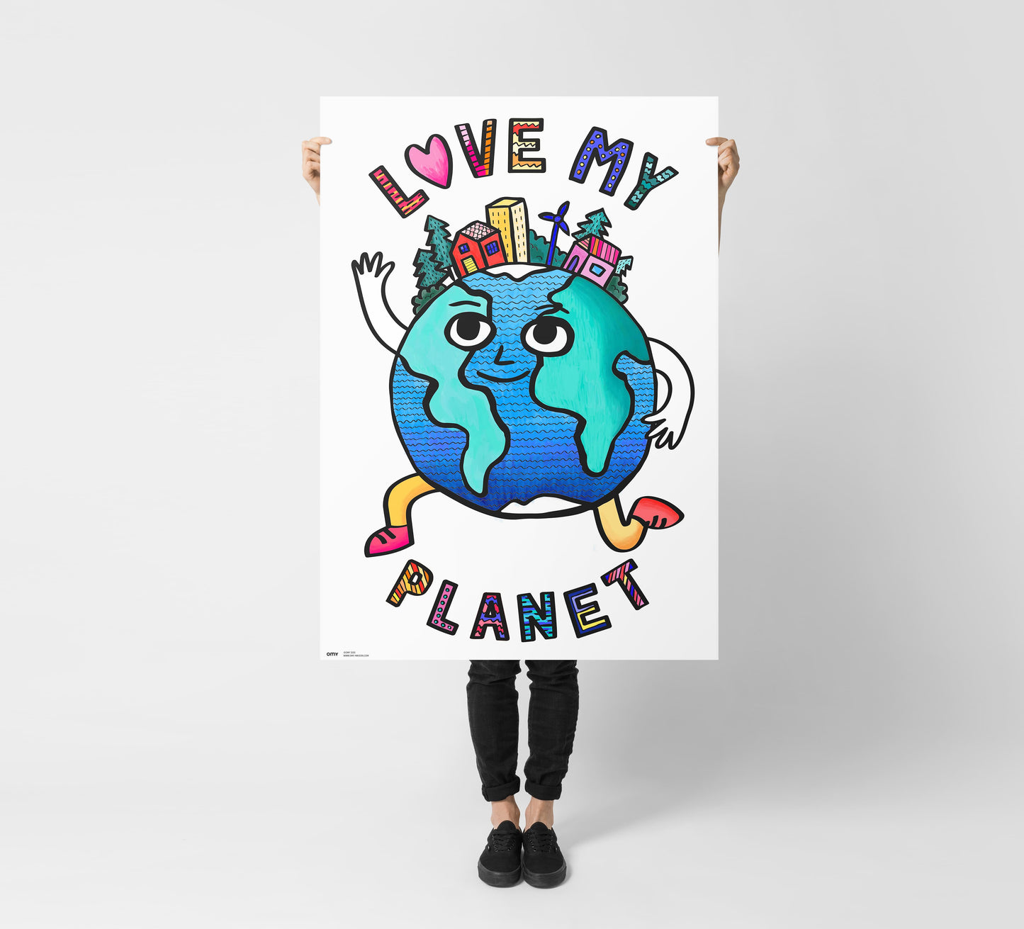 LOVE MY PLANET - POSTER